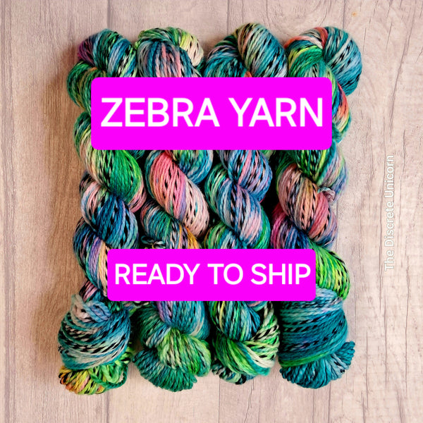 ZEBRA YARN READY TO SHIP SHOP UPDATE