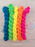 Neon Nepp Mini Skein Bundles 4ply Ready to Ship