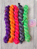 Neon Nepp Mini Skein Bundles 4ply Ready to Ship