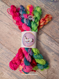 MERRY AND BRIGHT Mini Skein Sets 5 x 20g = 100g Yarn! READY TO SHIP