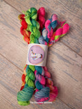 MERRY AND BRIGHT Mini Skein Sets 5 x 20g = 100g Yarn! READY TO SHIP