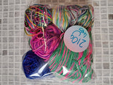 Scrap Scrappy Bundles Yarn DK Boucle 4ply Mohair Aran Chunky ready to ship