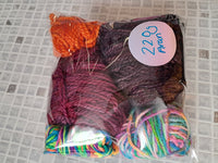 Scrap Scrappy Bundles Yarn DK Boucle 4ply Mohair Aran Chunky ready to ship