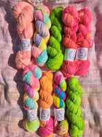 BFL Aran 3 X 100g 166M SKEINS In Stock Ready to Ship Skeins SALE Shop Update