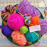 Scrap Scrappy Bundles Yarn DK Boucle 4ply Mohair Aran Chunky ready to ship