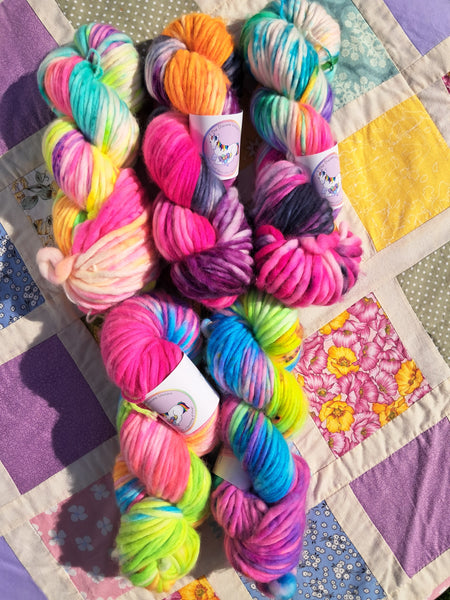 MERINO Super CHUNKY 2 X 150g 80M SKEINS In Stock Ready to Ship Skeins SALE Shop Update