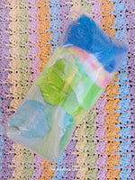 Stuffed Scrap Fibre Bags 100g Mixed Breeds Wool Tops ready to ship