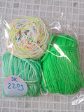 Scrap Scrappy Bundles Yarn DK Boucle 4ply Mohair Aran Chunky ready to ship