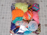 Scrap Scrappy Bundles Yarn DK Boucle 4ply Mohair Aran Chunky ready to ship