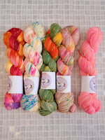 NEON Nepp 4ply  3 X 100G 400M SKEINS In Stock Ready to Ship Skeins SALE Shop Update