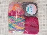 Scrap Scrappy Bundles Yarn DK Boucle 4ply Mohair Aran Chunky ready to ship