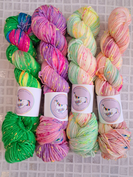 NEON Nepp DK 3 X 100G 200M SKEINS In Stock Ready to Ship Skeins SALE Shop Update