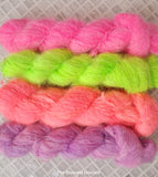 Suri Silk Cloud - Baby Suri Alpaca Mulberry Silk 50g 300m ready to ship