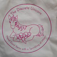 The Discrete Unicorn 100% Cotton Tote Bag